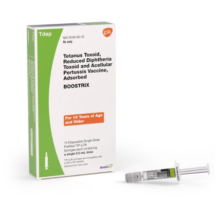 Boostrix® Tdap Booster Vaccine 10 Years of Age a .. .  .  